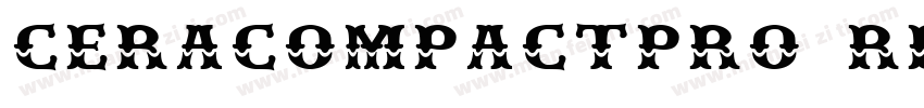 CERACOMPACTPRO REGULAR字体转换